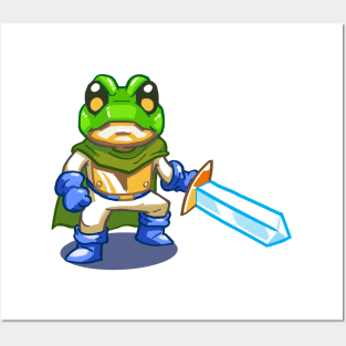 Frog (Chrono Trigger sprite) Posters and Art